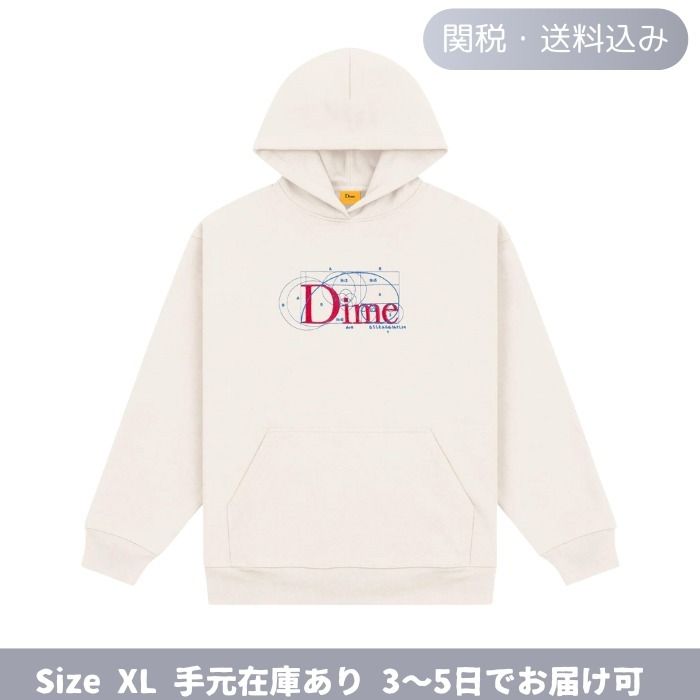 Dime】FALL 2023 D2・CLASSIC RATIO HOODIE (Dime/パーカー