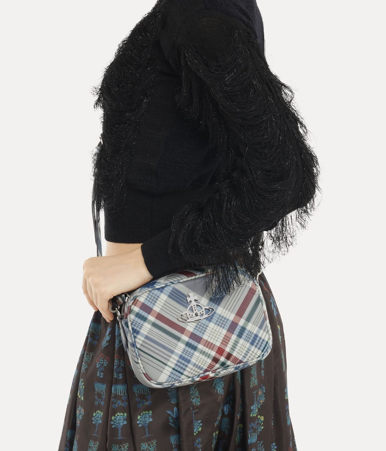 ★vivienne westwood★Anna ロゴ ショルダーバッグ Rubbish Vivienne Westwood Anna ショルダーバッグ | ブラック | FARFETCH JP