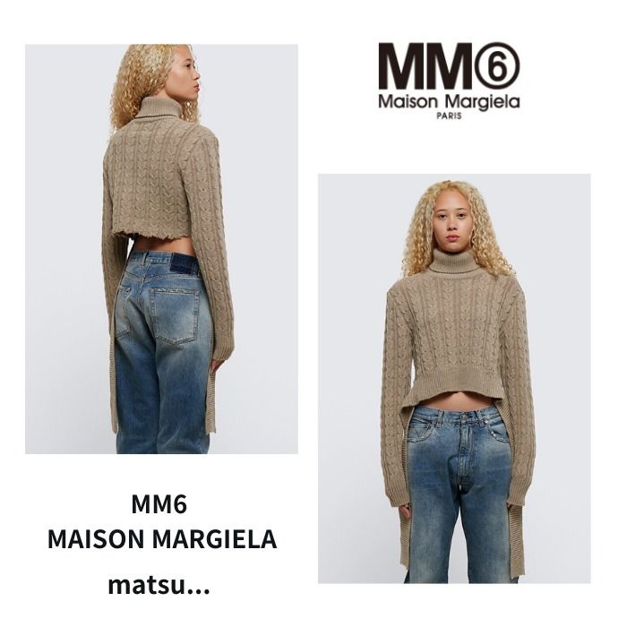 【美品】MM6 Maison Margielaプルオーバー　ニット