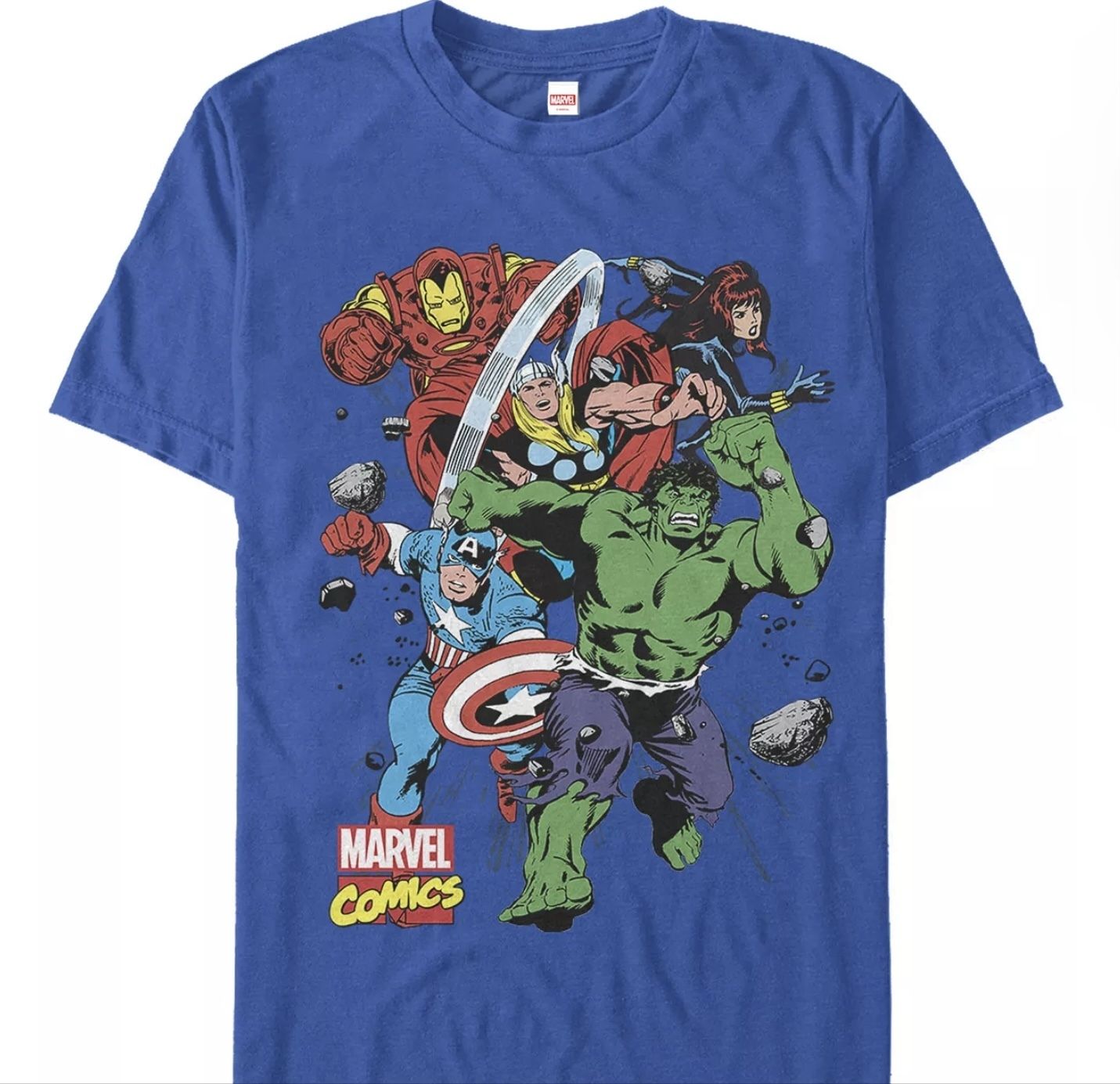 ◆送料・関税無料◆Marvel apparel公式商品 'Marvel' Tシャツ ◇送料・関税無料◇Marvel apparel公式商品 マーベルコミックTee