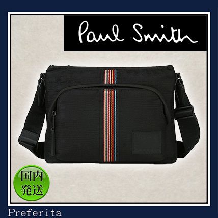 Paul Smith】ショルダーバッグ シグネチャーストライプ (Paul