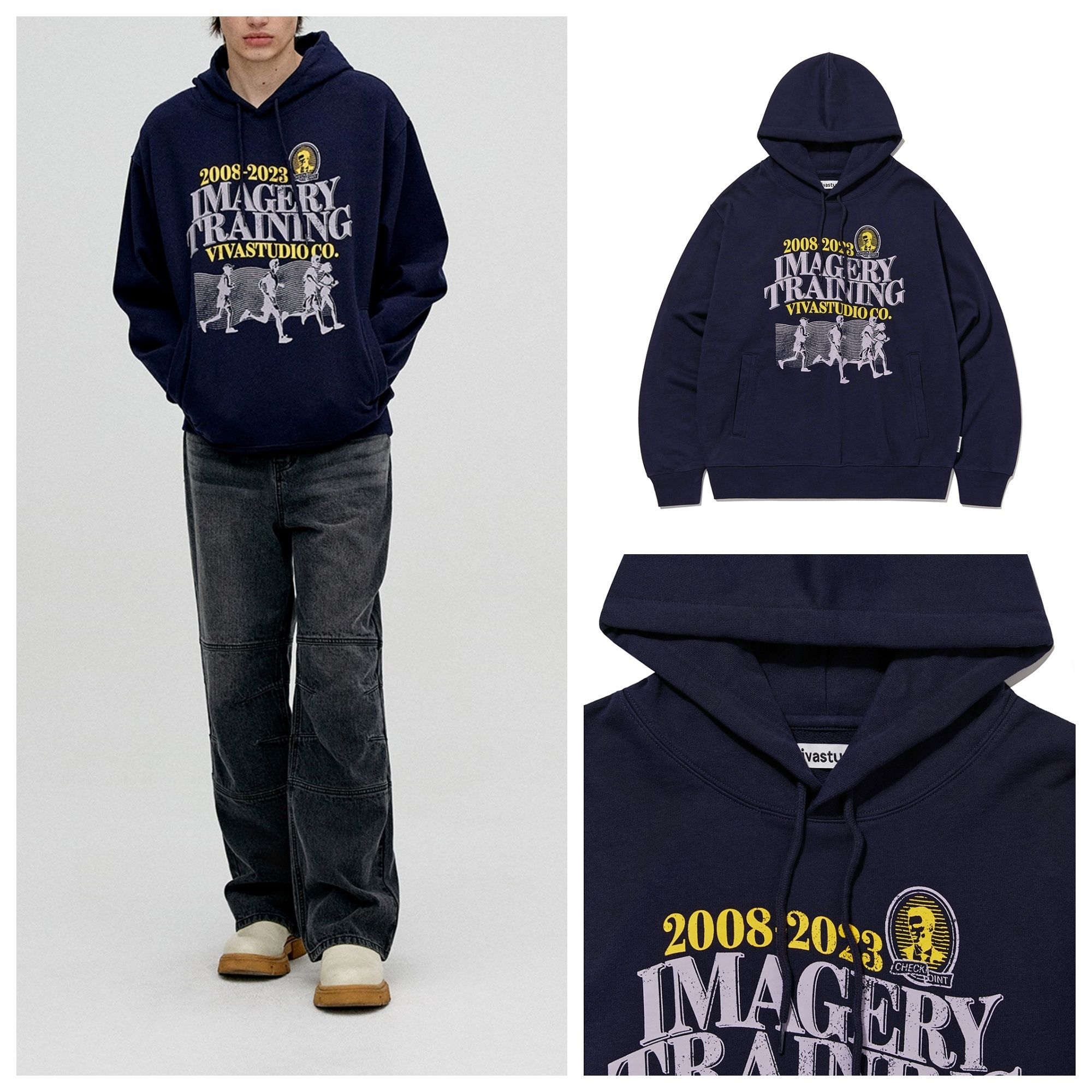 ☆VIVASTUDIO☆P0000GSN☆RUNNING HOODIE☆韓国人気☆ (vivastudio