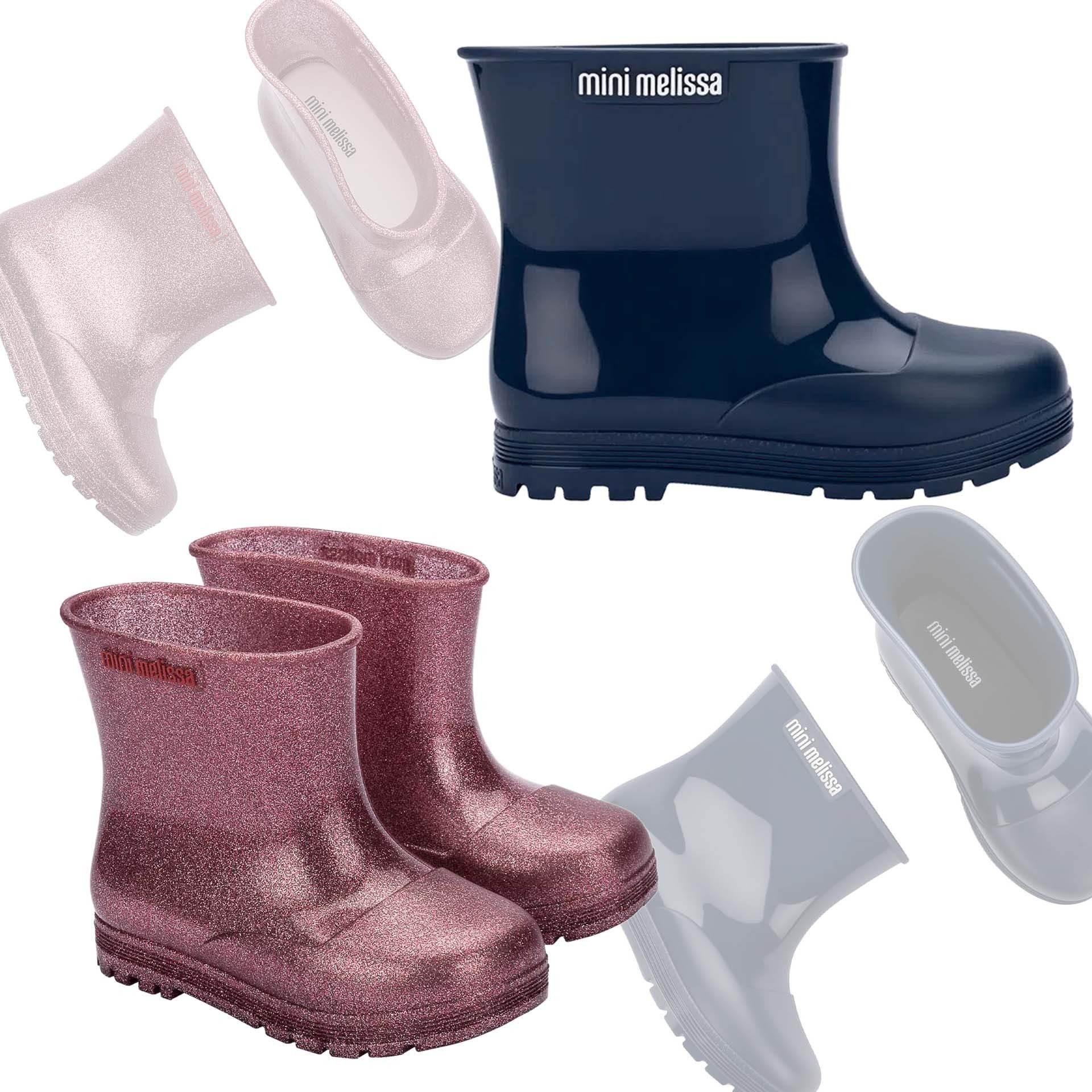 Melissa(メリッサ)・Welly Baby レインブーツ 追跡有 / 送料込