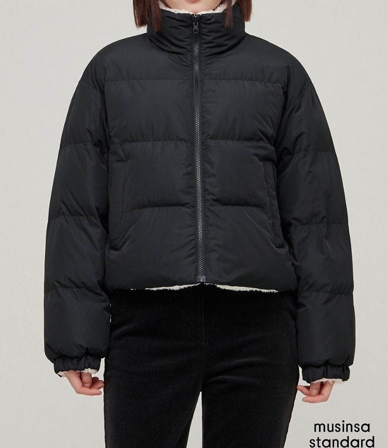MUSINSA STANDARD LADY'S_リバーシブルショートペディン_4色 MUSINSA STANDARD LADY'S_リバーシブルショートペディン_4色