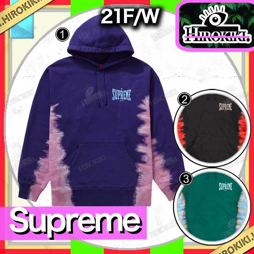 supreme Bleached Hooded m