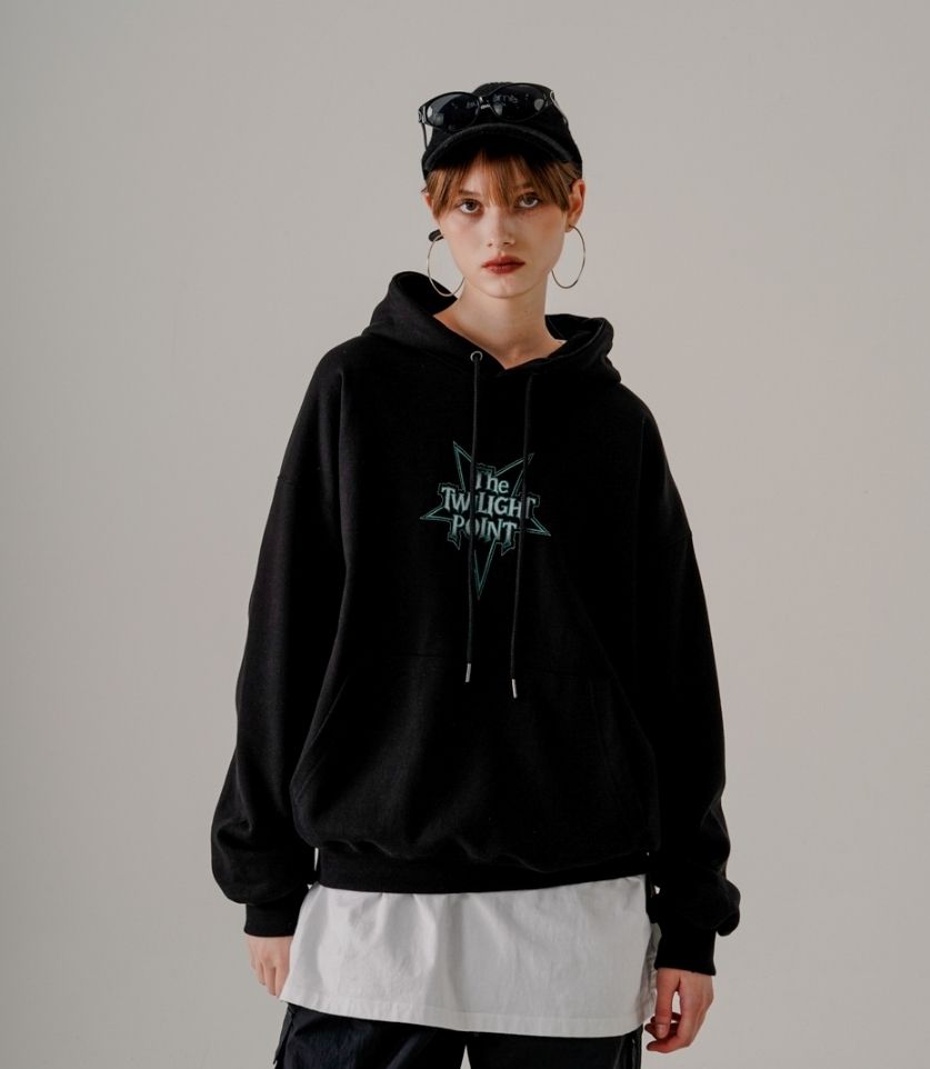 [ EZKATON ]★TWILIGHT HEAVY COTTON HOODIE EZKATON】23FW☆ Twilight Heavy Cotton Hoodie (EZKATON