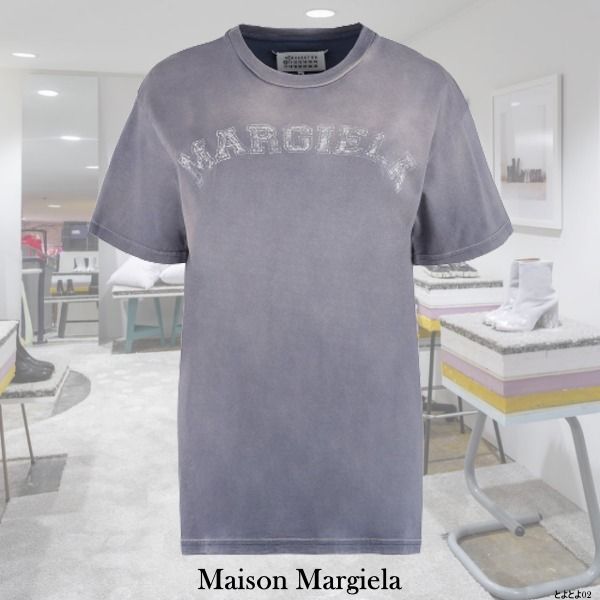 ロゴ コットン ジャージー Tシャツ (Maison Margiela/Tシャツ