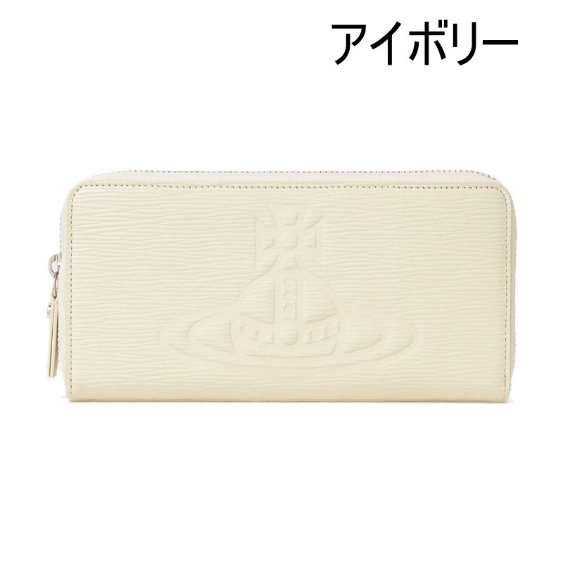 Vivienne Westwood】カラーブロック ラウンドファスナー長財布
