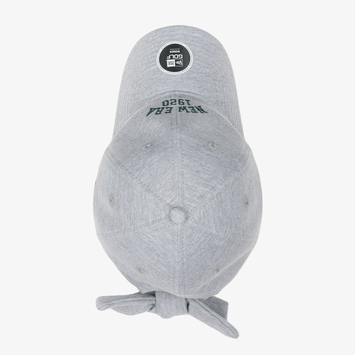 韓国newera□[Woman] Sweat Ribbon Long Visor Ball Cap□送料込