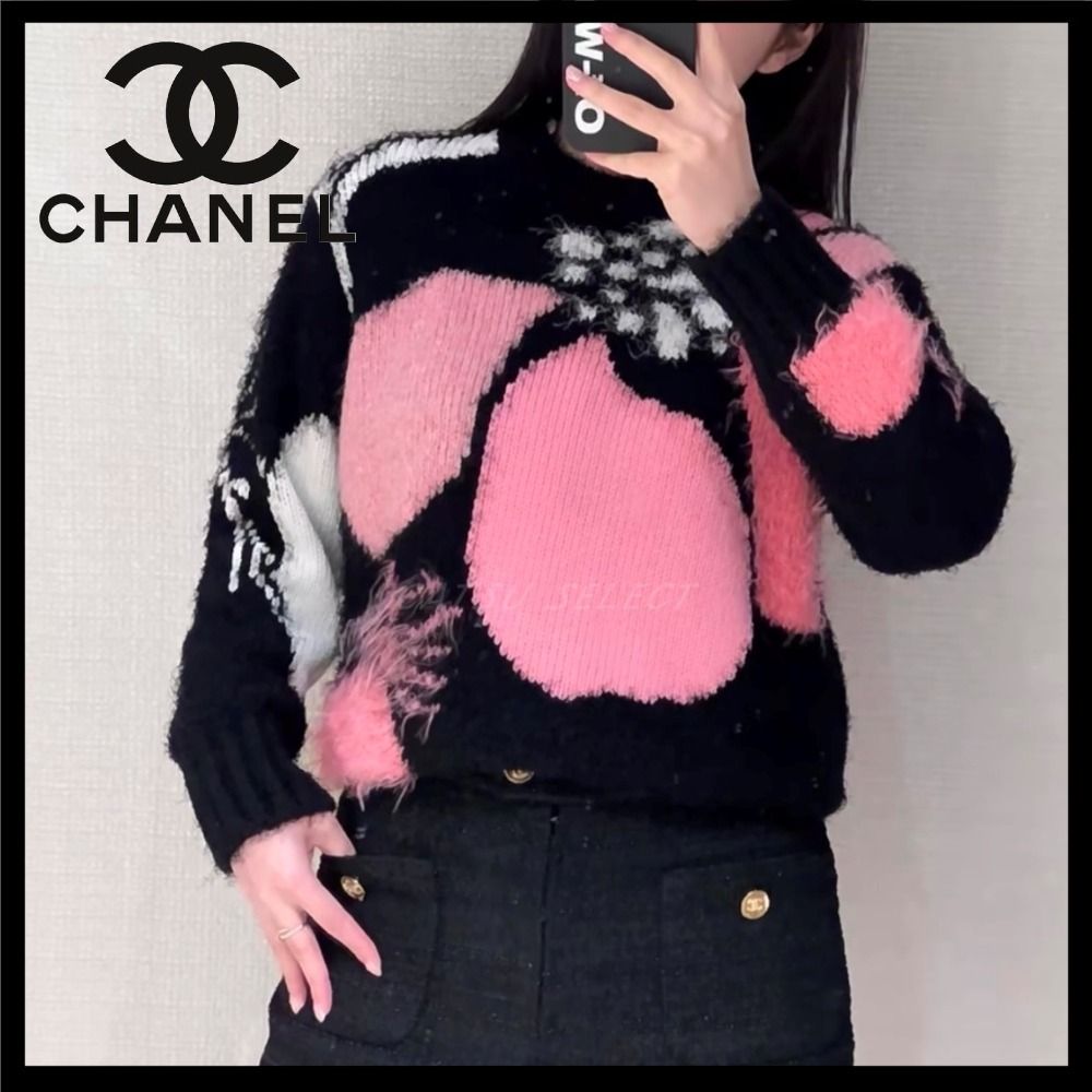 華やかなデザイン☆】シャネル☆ニット プルオーバー (CHANEL/ニット ...