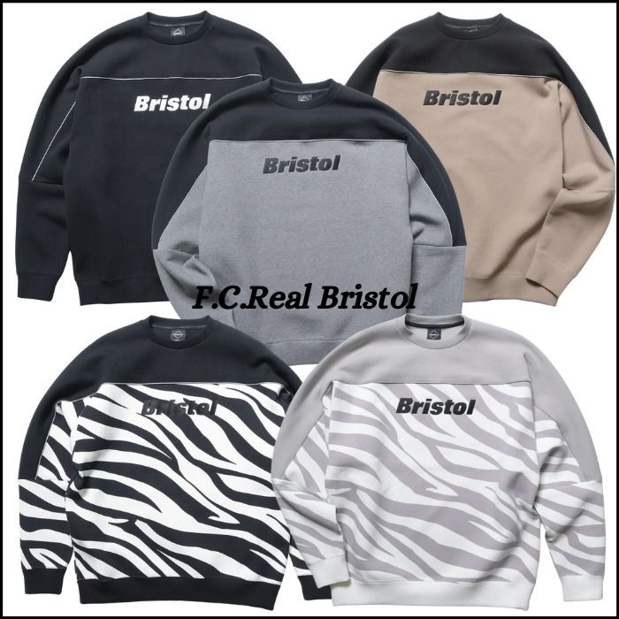 F.C.Real Bristol TECH SWEAT OVERSIZED CREWNECK TOP 送料無料 (F.C.