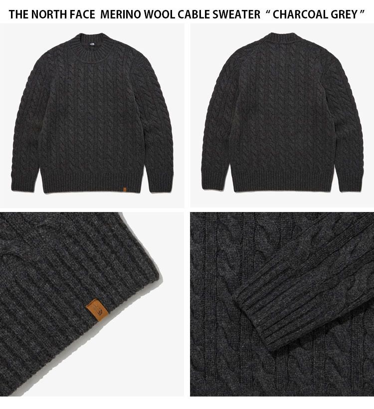 ★23AW★【ノースフェイス】★MERINO WOOL CABLE セーター★ THE NORTH FACE】☆関税込☆ メリノウールケーブルセーター (THE