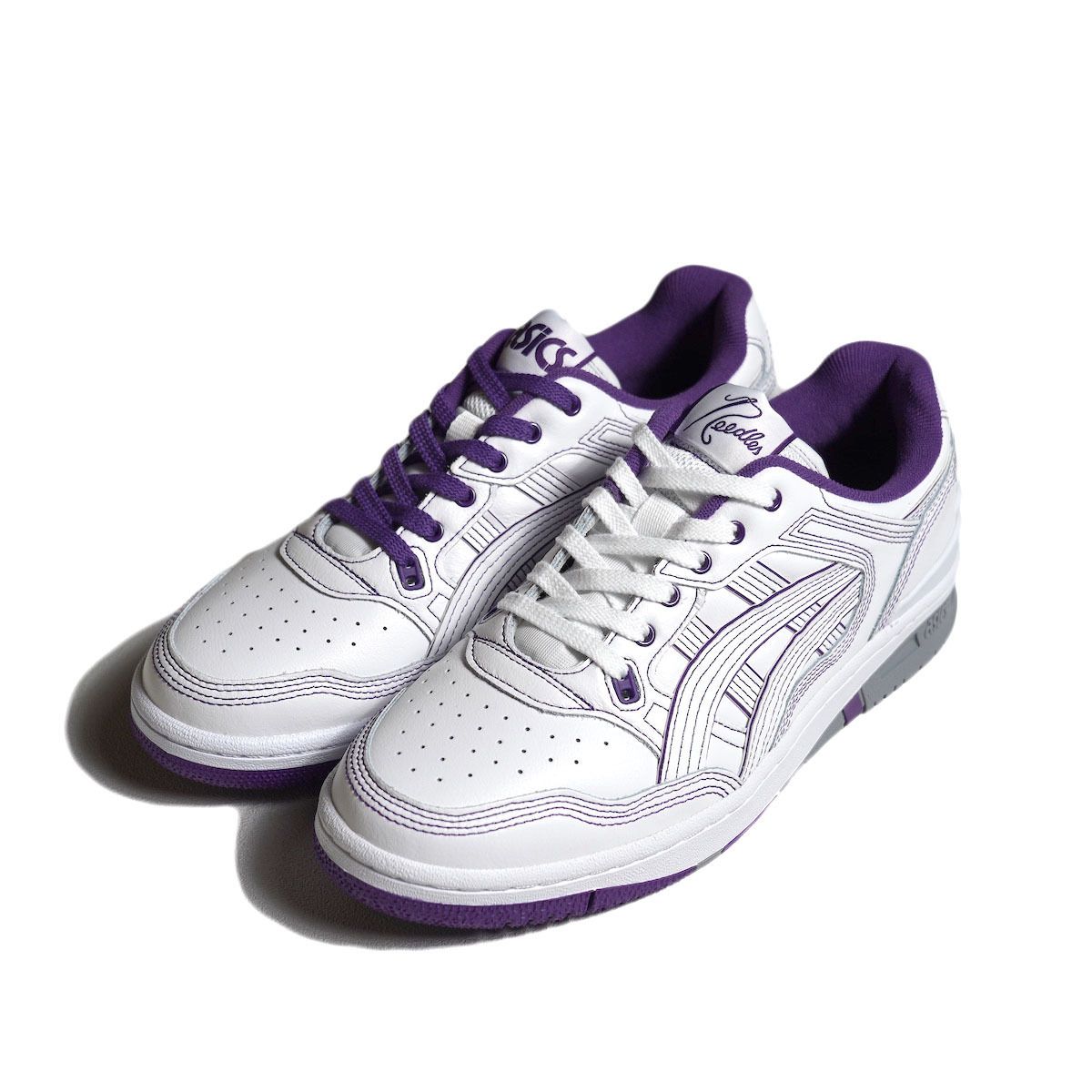新品 黒紫28cm NEEDLES Asics EX89 ニードルズ アシックス限定