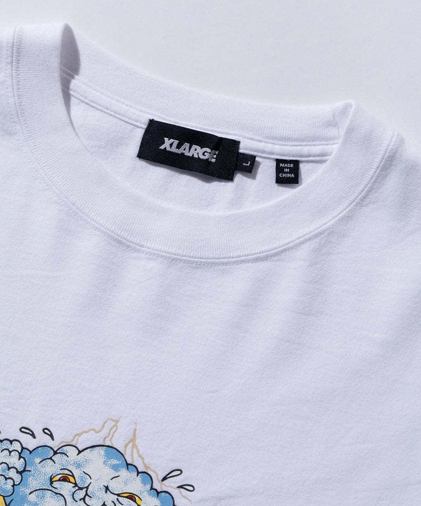早い者勝ち XLARGE NATURAL DISASTER L/S TEE グラフィック◎ 早い者勝ち XLARGE NATURAL DISASTER L/S TEE グラフィック◎ (X