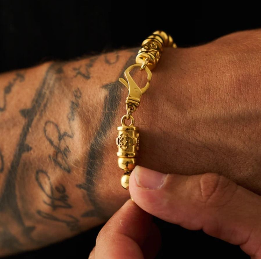 送料税込【CRAFTD London】Chrome Ball Bracelet☆(2色) 国内発 送料税込【CRAFTD London】Chrome Ball Bracelet☆(2色) 国内発