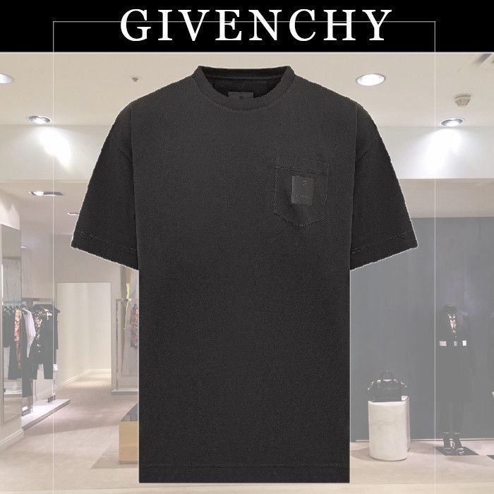 新品 本物 正規品 GIVENCHY ジバンシー メンズ Tシャツ ロゴ 黒