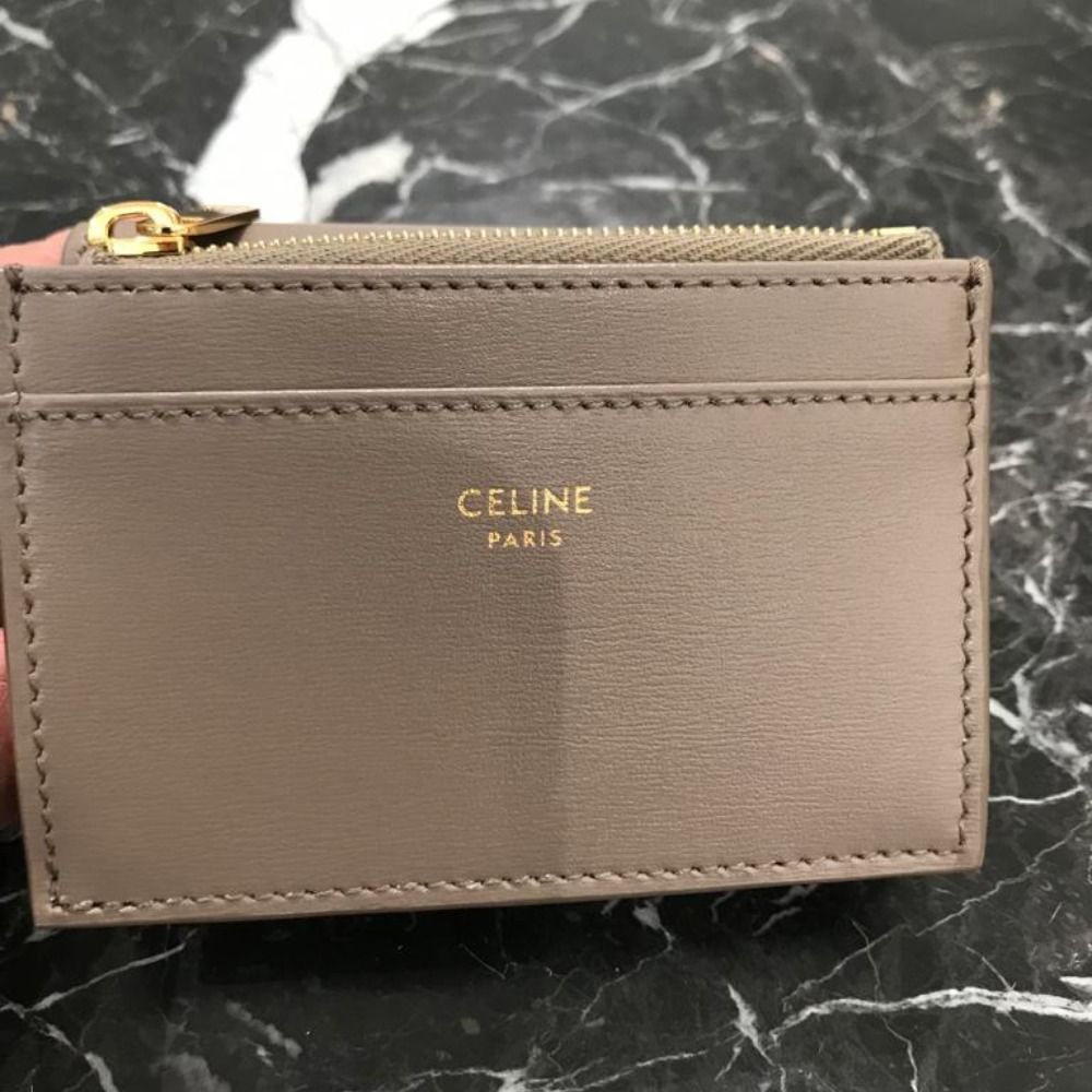本物保証/CELINE コンパクトウォレット トリオンフ 人気 (CELINE