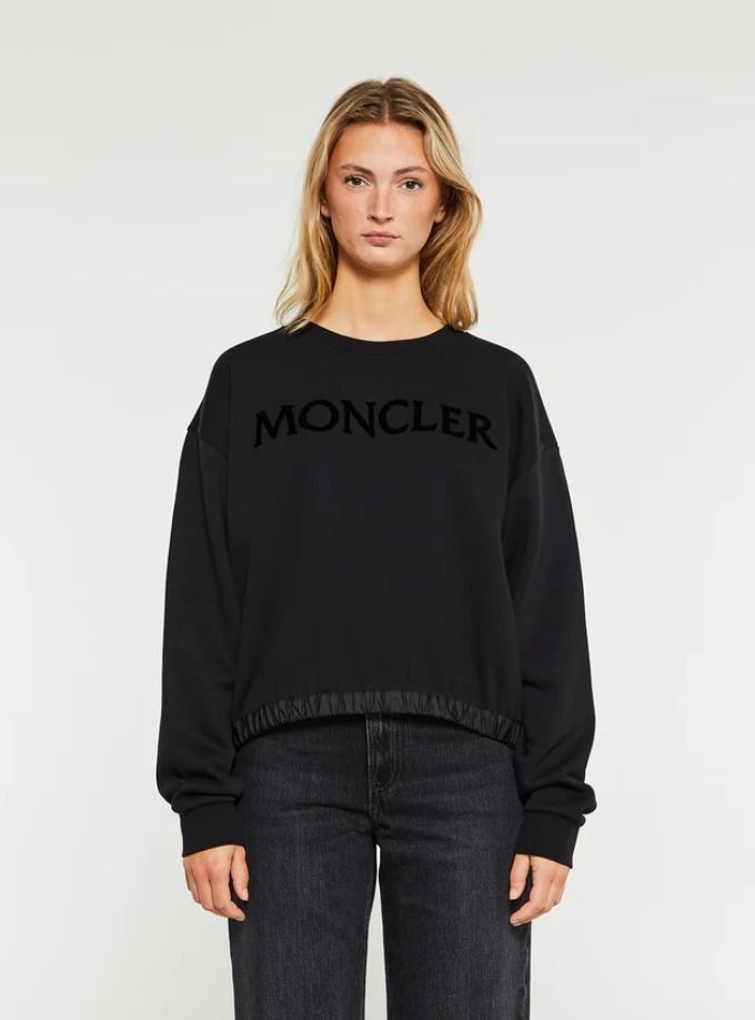 関税込】新作◇MONCLER モンクレール◇ロゴ スウェットシャツ (MONCLER