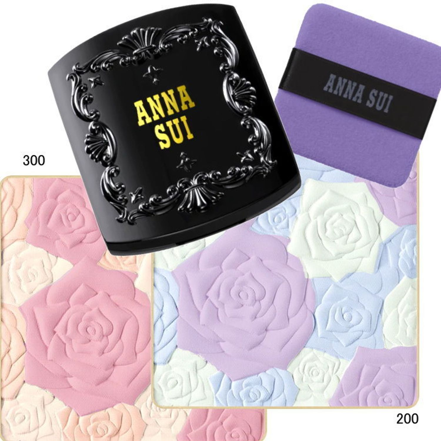 レフィル】ANNA SUI アナ スイ ローズ プレスト パウダー (ANNA SUI 