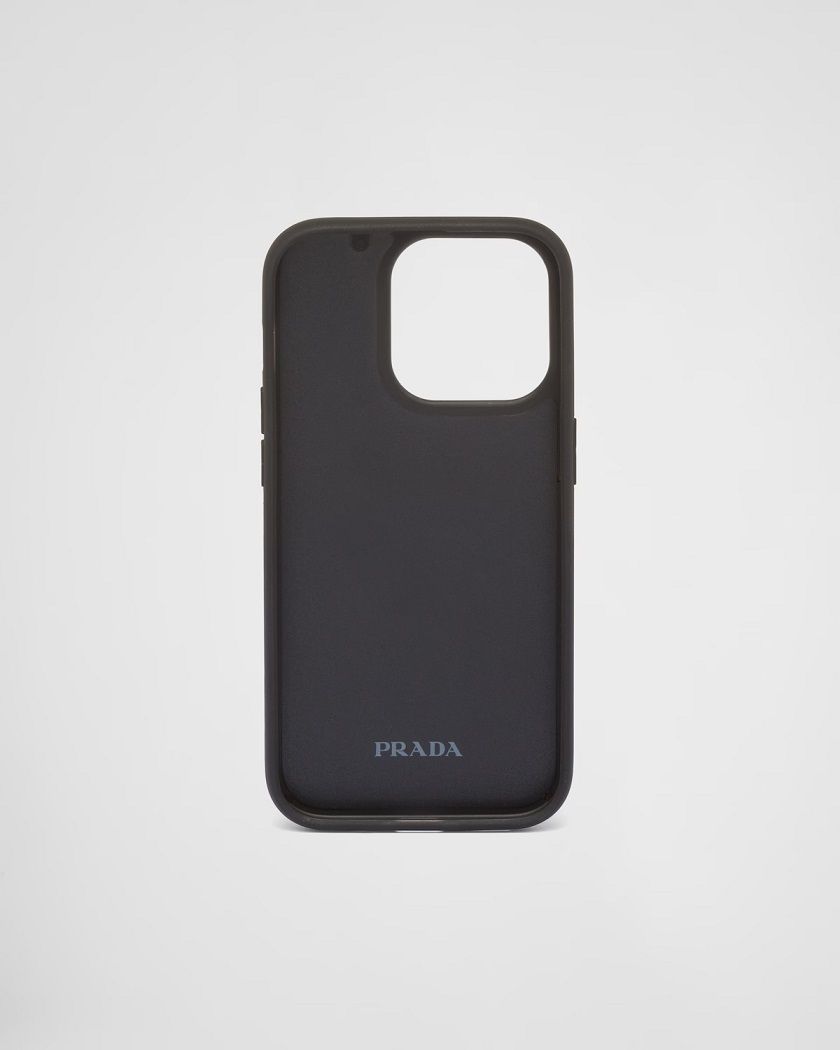 直営店☆PRADA サフィアーノレザー iPhone 14 ProMAX用カバー