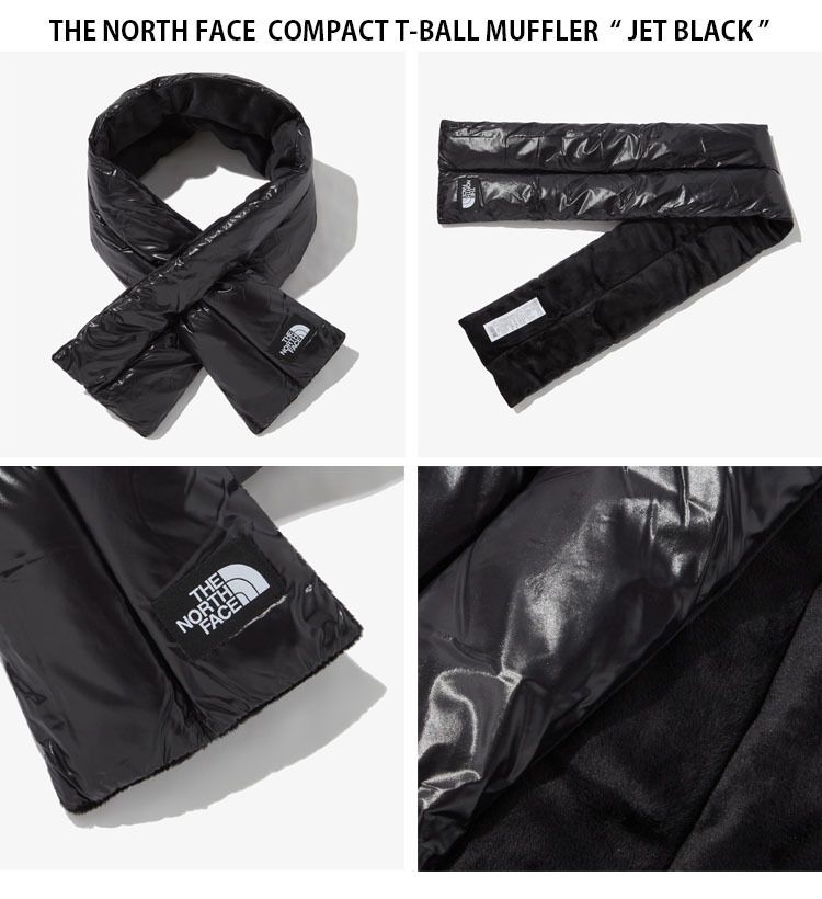 マフラー・ストール THE NORTH FACE White Label Compact T-Ball MufflerREAL BLACK THE NORTH FACE COMPACT T-BALL MUFFLER ノースフェイス (THE