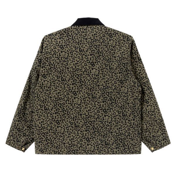 国内発】Black Eye Patch OG LABEL LEOPARD WORK ジャケット