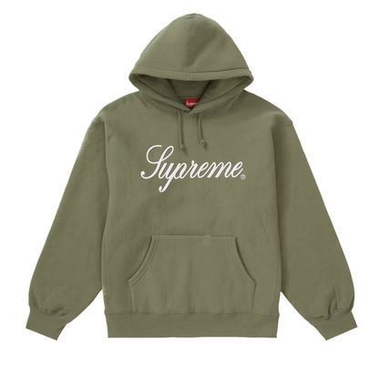 Raised Script Hooded Sweatshirt – Supreme