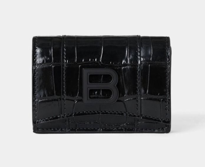 大人も着やすいシンプルファッション BALENCIAGA メンズ (BALENCIAGA/折りたたみ財布 折りたたみ財布 小物