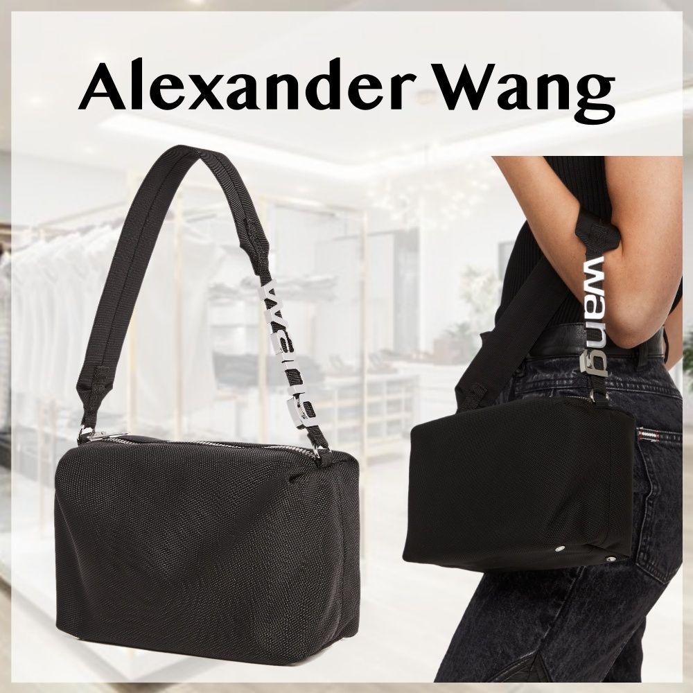 関税込 Alexander Wang アレキサンダーワン ショルダーバッグ 黒 ...