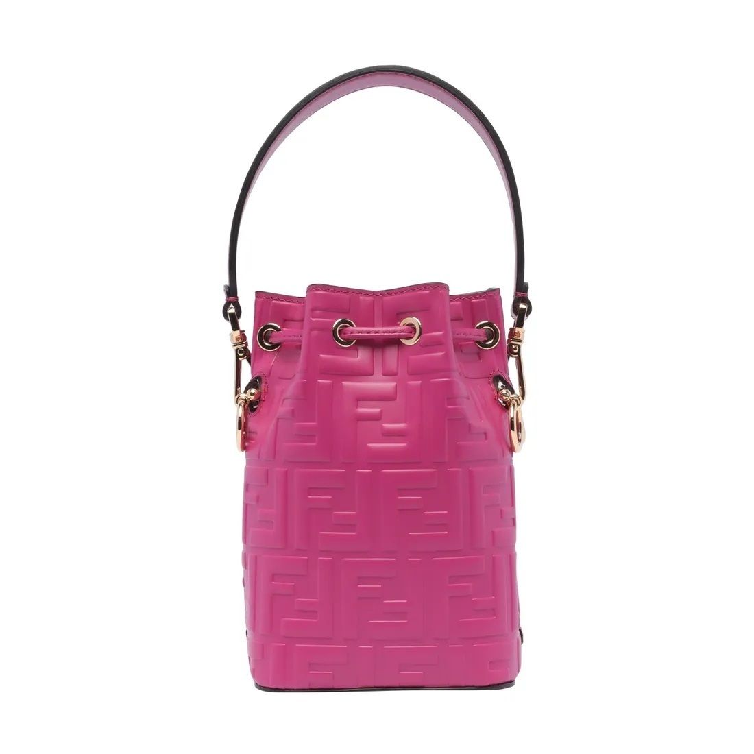 フェンディ モン トレゾール バケットバッグ ピンク (FENDI