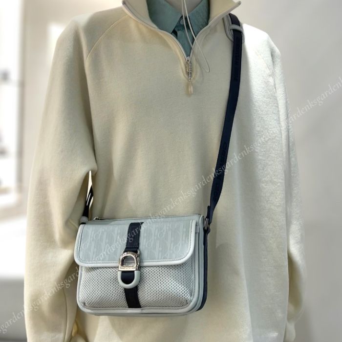 限定コラボ！即納！DIOR AND PARLEY ミニ メッセンジャーバッグ
