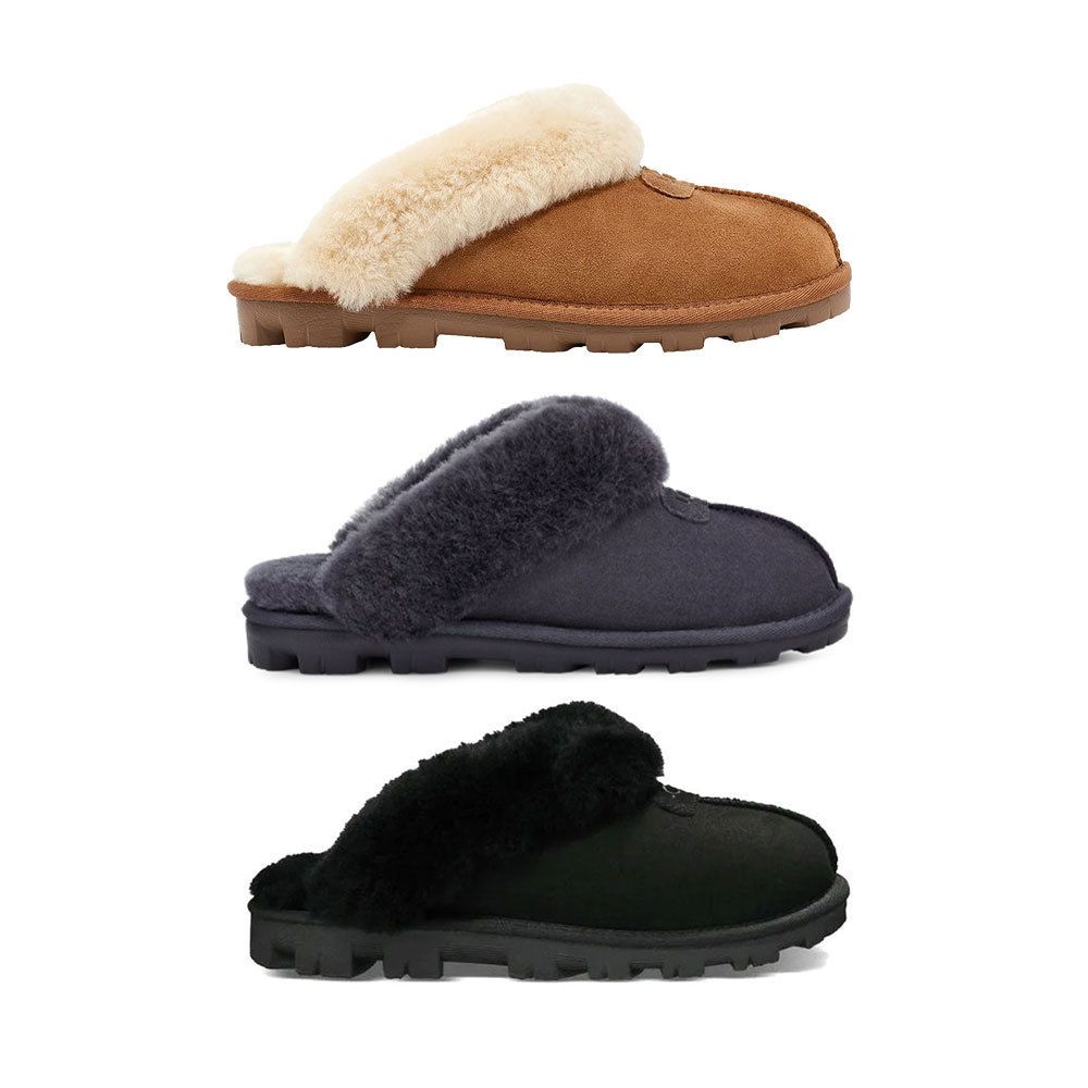 UGG｜WOMEN'S Coquette Slipper スエード スリッパ 5125xCHESTNUTxAlt4_111270754_g