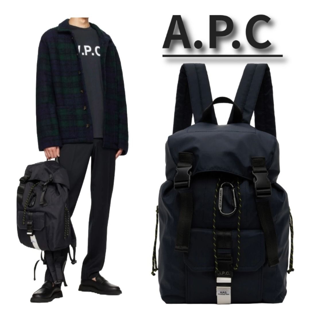 APC アーペーセー　リュックサック　ネイビー　ユニセックス