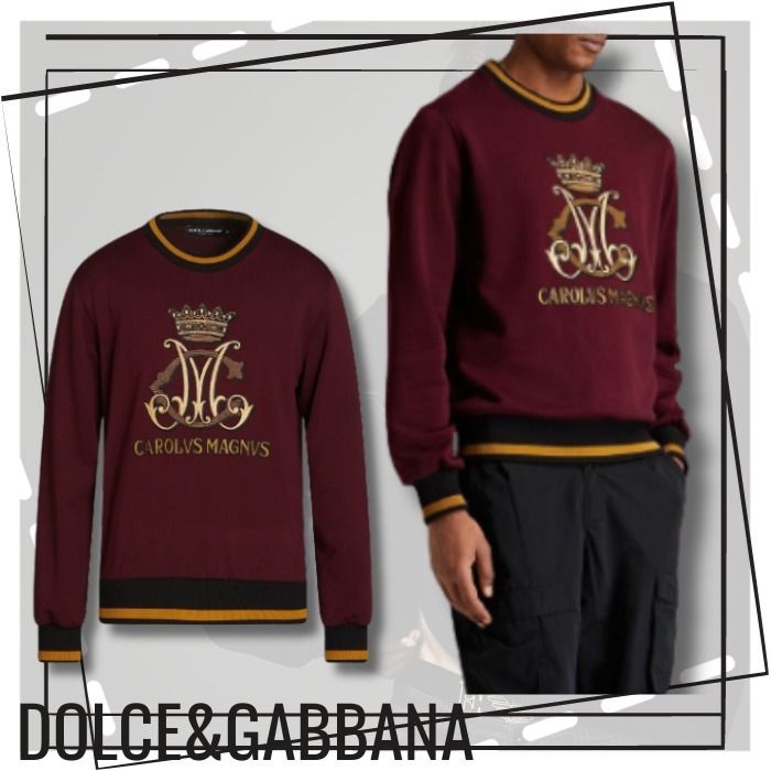 ☆Dolce&Gabbana☆フレンチコットン混テリー スウェットシャツ (Dolce