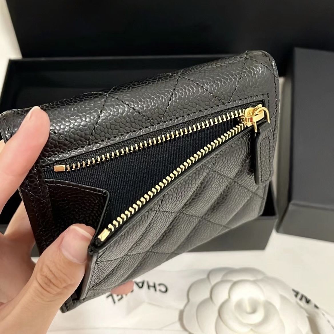 新作【CHANEL】クラシック スモール フラップ ウォレット