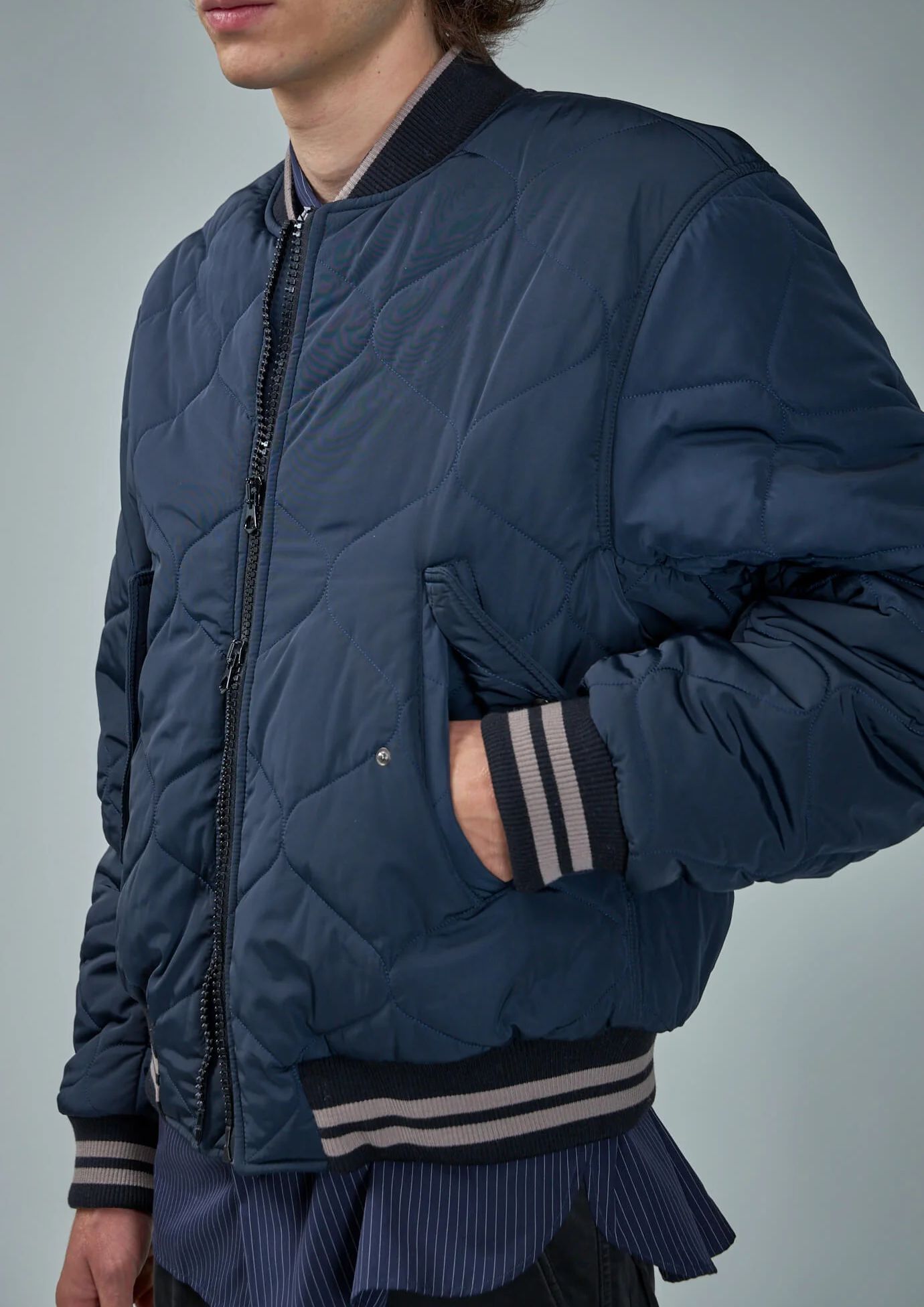 【DRIES VAN NOTEN】FW23 スウェット トレンチコート 送料関税込 DRIES VAN NOTEN】FW23 スウェット トレンチコート 送料関税込