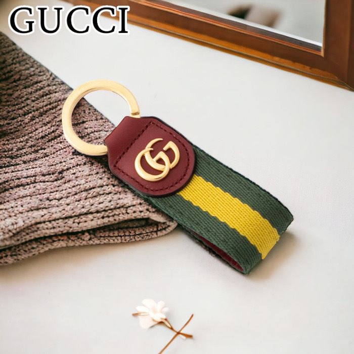 国内発送【GUCCI】◇オフィディアウェブキーリング◇ (GUCCI