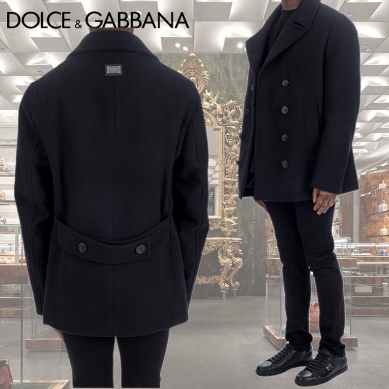 DOLCE \u0026 GABBANA ウールPコート