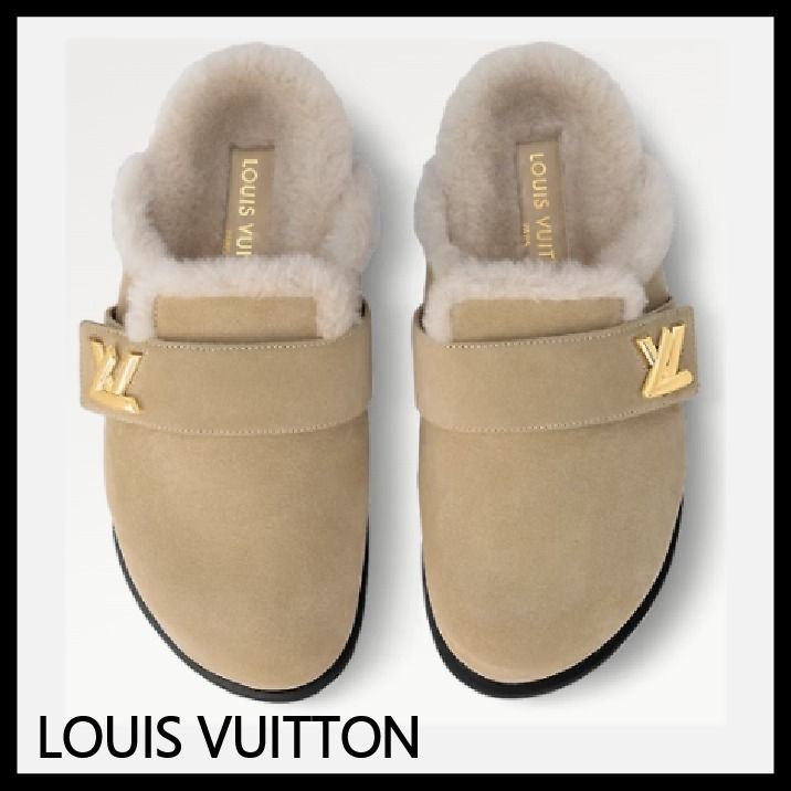 LOUIS VUITTON LV コージー フラット コンフォート クロッグ
