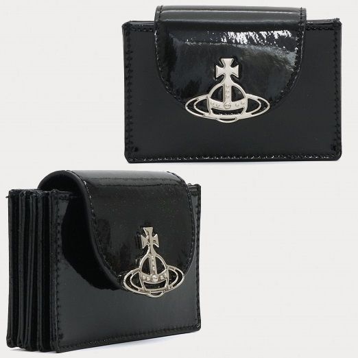 ◇Vivienne Westwood◇SHINY PATENT カードケース (Vivienne