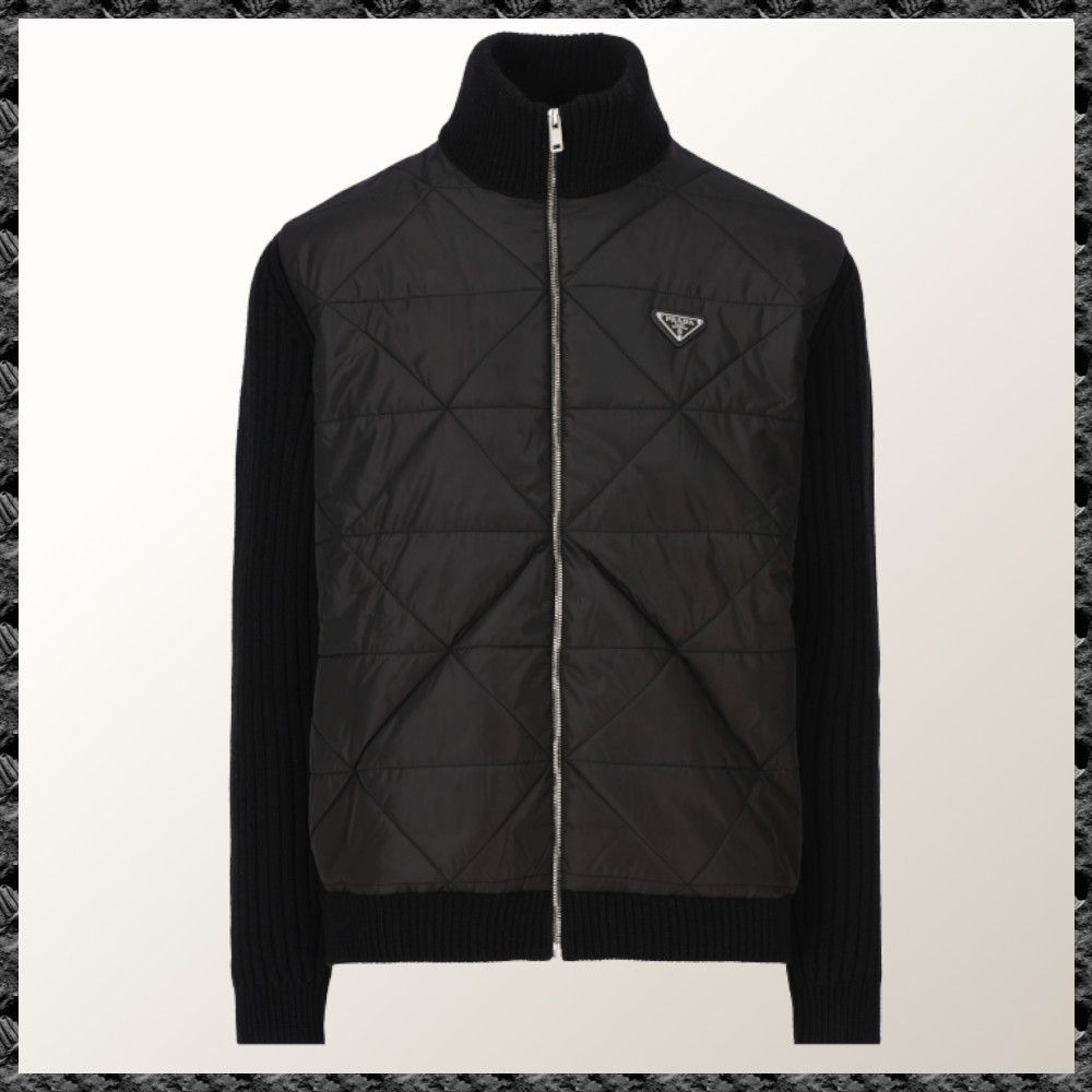 ［大人気！］PRADA ウール カーディガン UMG355SOOO15O6F0002 高級感漂うシンプルさ プラダ スーパーコピー カーディガン