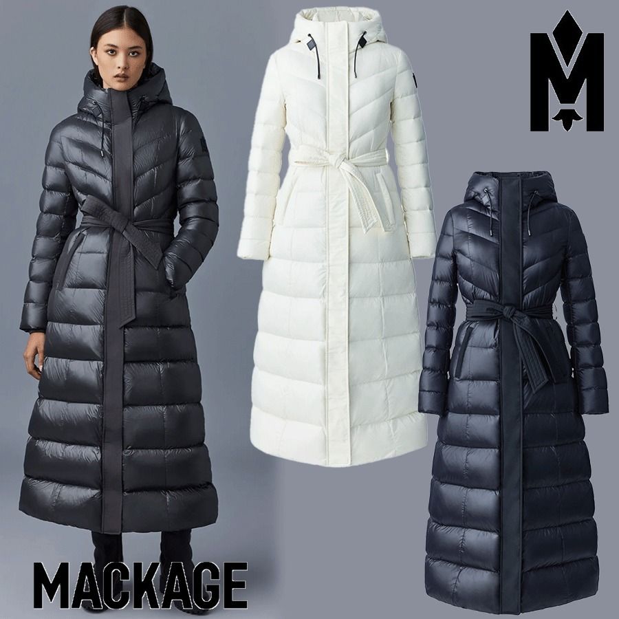 Mackage＊CALINA Lustrous light down maxi coat＊マキシコート Calina, Lustrous down maxi coat for ladies | Mackage® US