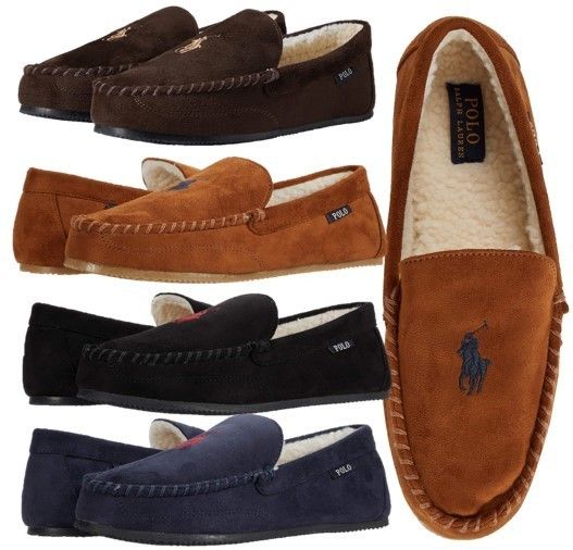 Ralph Lauren ポロベア モカシン スエード スリッポン関税送料込 Ralph Lauren ポロ モカシン スエード スリッポン関税送料込