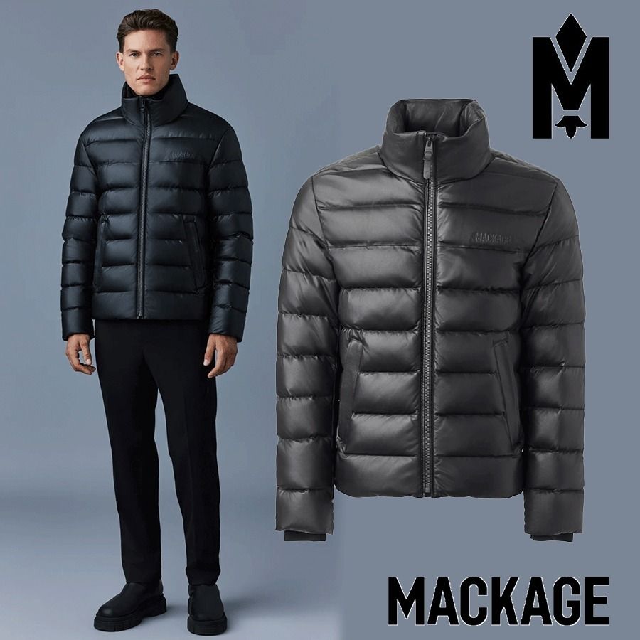 Mackage＊マッカージュ＊RYAN＊レザーダウンジャケット (Mackage
