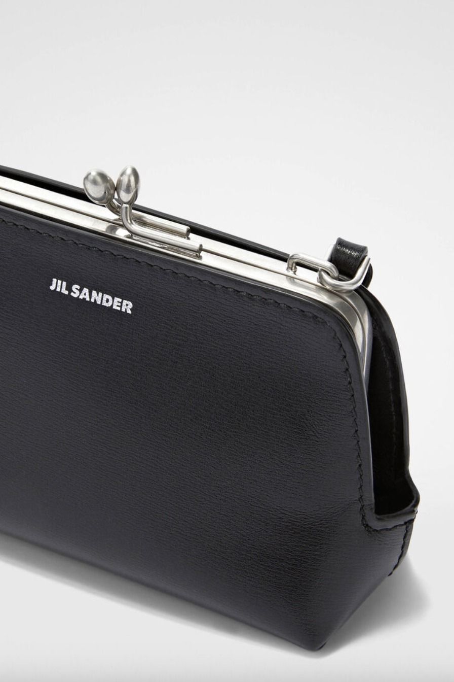 【Jil Sander】ロゴプリント ショルダーバッグ Jil Sander ジル・サンダー ロゴ ショルダーバッグ レザー