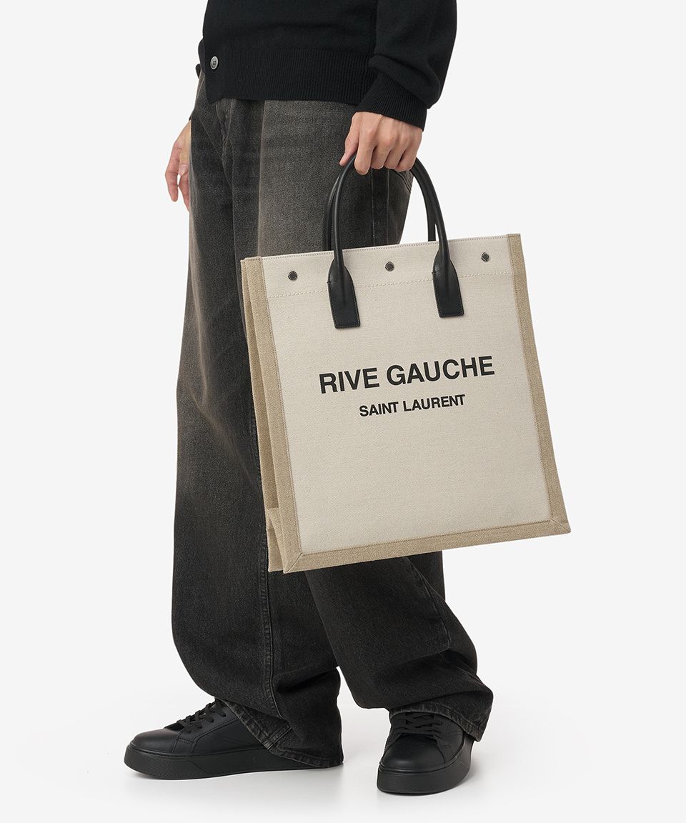 バッグ・カバンその他 SAINT LAURENT Men Bags Beige 632539FAAVU 9054 SAINT LAURENT》 632539 FAAVU 9054 RIVE GAUCHE TOTE BAG