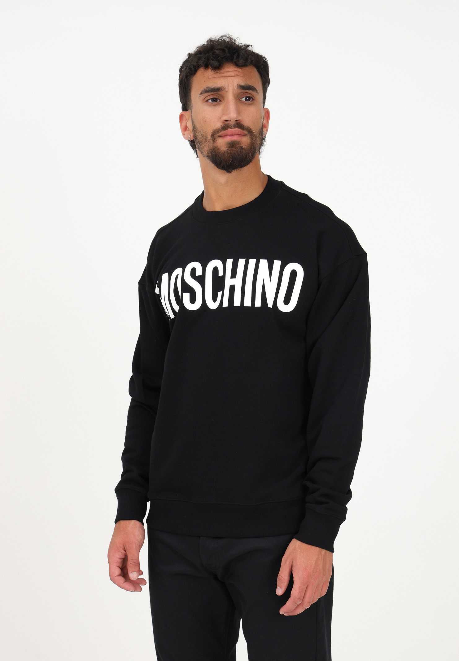 関税込】◇MOSCHINO モスキーノ◇ロゴ プリント スウェット (Moschino
