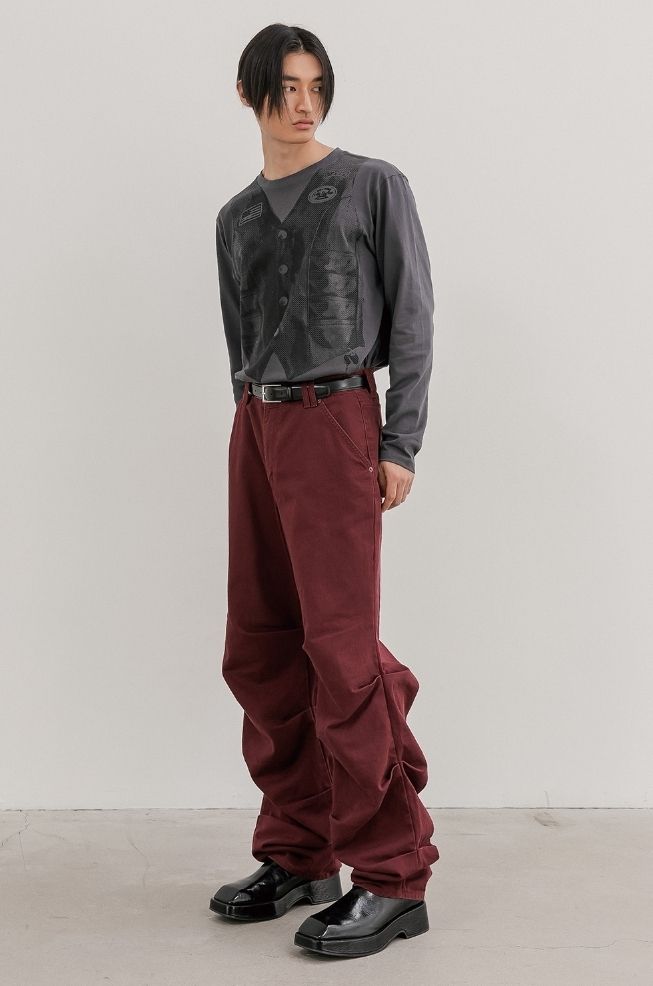 【ESC STUDIO】23FW★ MESC wrinkled pants ESC STUDIO】23FW☆ MESC wrinkled pants (ESC STUDIO/パンツ