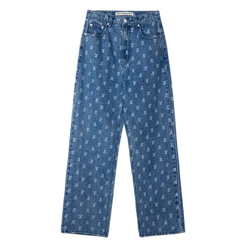 ☆韓国人気☆Rest & Recreation☆RR PRINTED DENIM PANTS (Rest