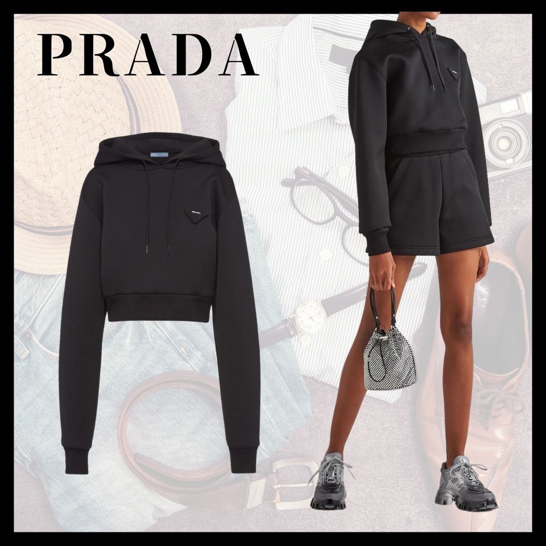 PRADA プラダ 長袖 パーカー